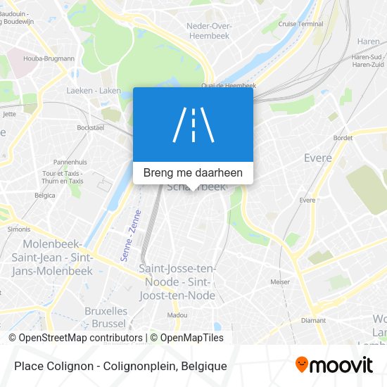 Place Colignon - Colignonplein kaart
