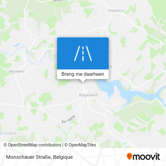 Monschauer Straße kaart