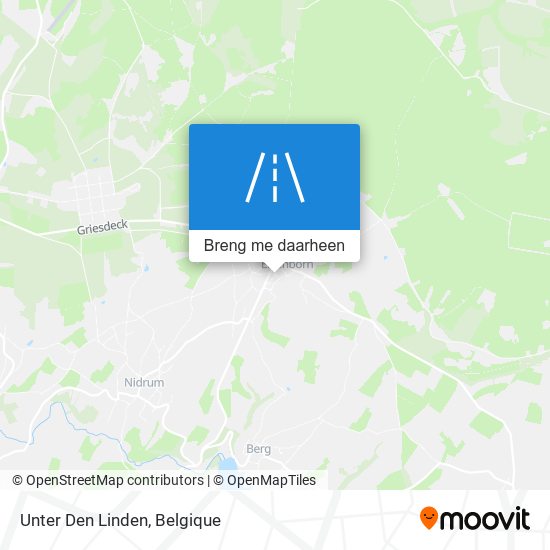 Unter Den Linden kaart
