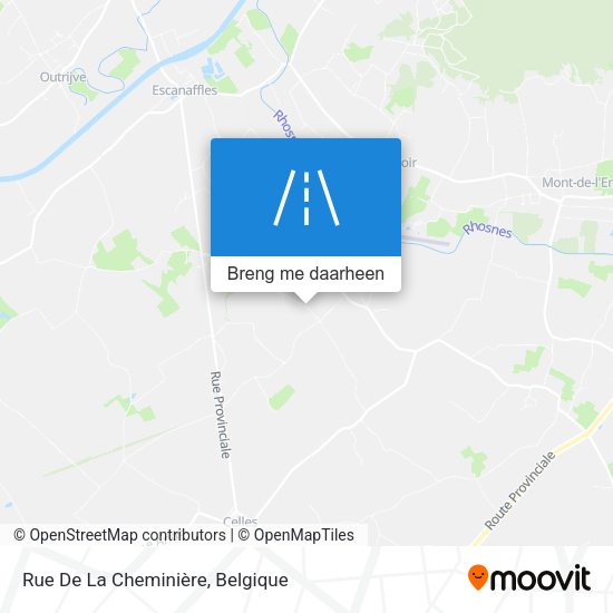 Rue De La Cheminière kaart