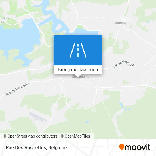 Rue Des Rochettes kaart