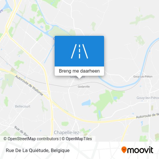 Rue De La Quiétude kaart