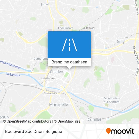 Boulevard Zoé Drion kaart