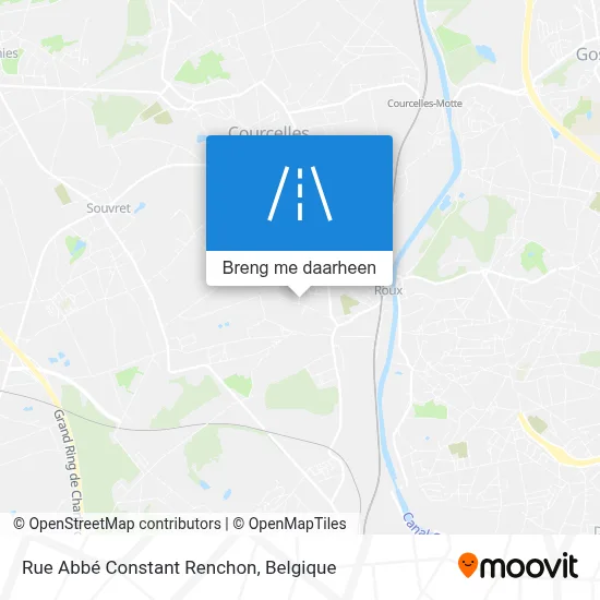 Rue Abbé Constant Renchon kaart