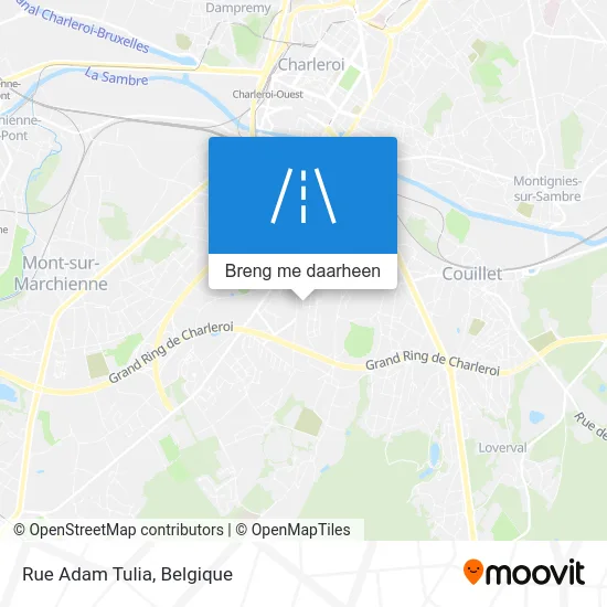 Rue Adam Tulia kaart