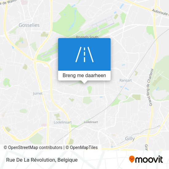 Rue De La Révolution kaart