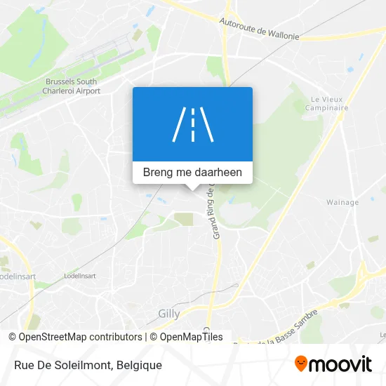 Rue De Soleilmont kaart