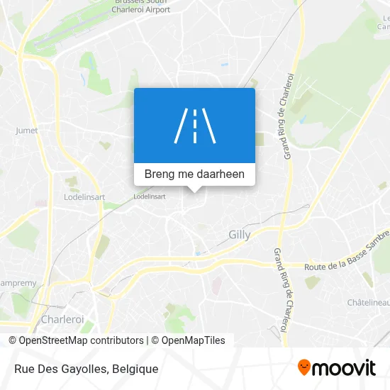 Rue Des Gayolles kaart