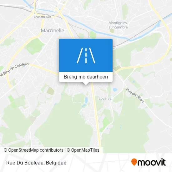 Rue Du Bouleau kaart