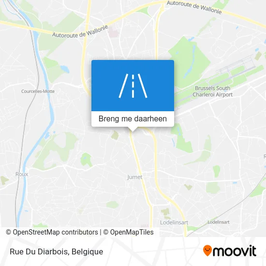 Rue Du Diarbois kaart