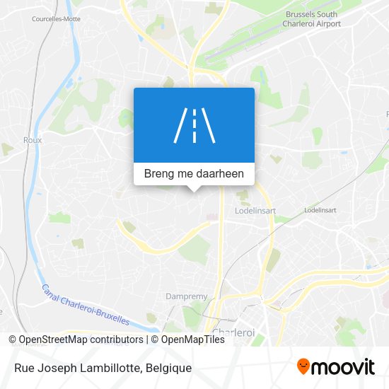 Rue Joseph Lambillotte kaart
