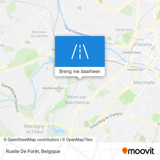 Ruelle De Forêt kaart