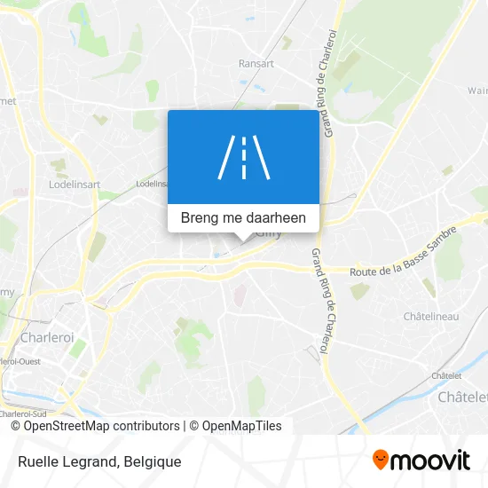 Ruelle Legrand kaart