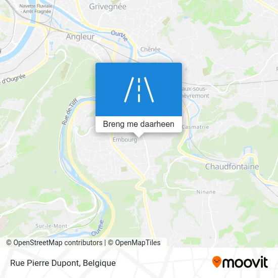 Rue Pierre Dupont kaart