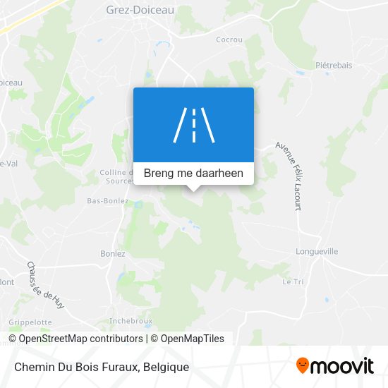 Chemin Du Bois Furaux kaart