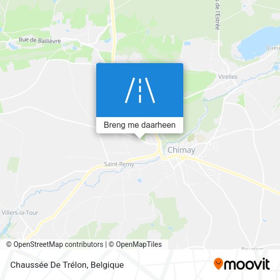 Chaussée De Trélon kaart