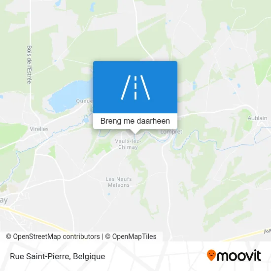 Rue Saint-Pierre kaart