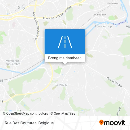 Rue Des Coutures kaart