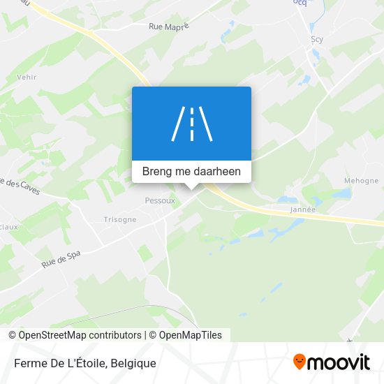 Ferme De L'Étoile kaart