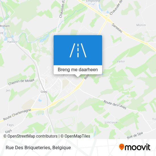 Rue Des Briqueteries kaart