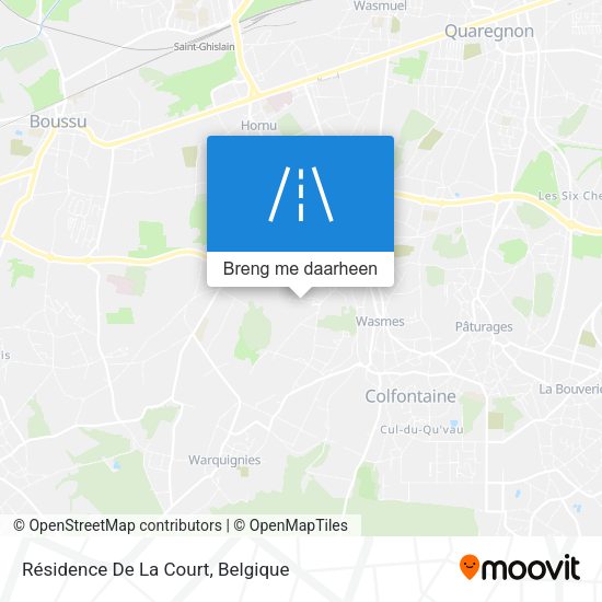 Résidence De La Court kaart