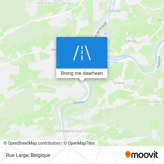 Rue Large kaart