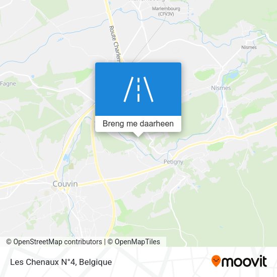 Les Chenaux N°4 kaart