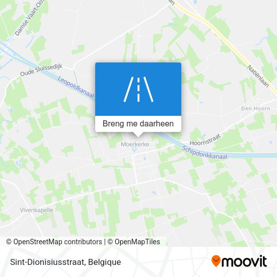 Sint-Dionisiusstraat kaart