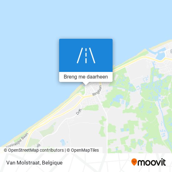 Van Molstraat kaart