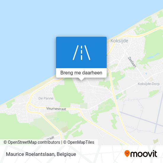 Maurice Roelantslaan kaart