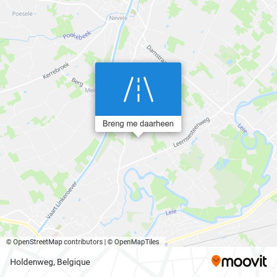 Holdenweg kaart