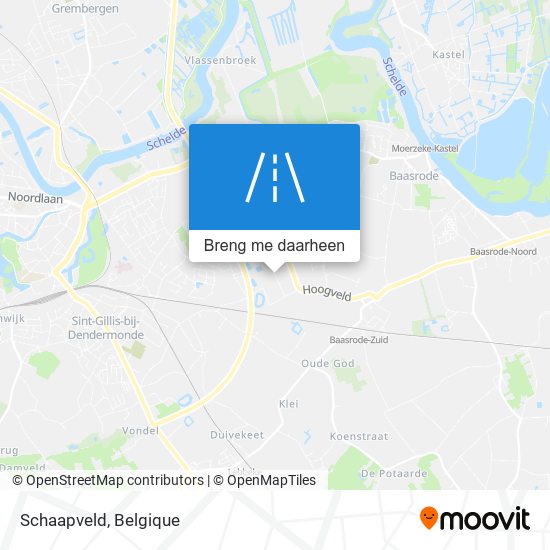 Schaapveld kaart