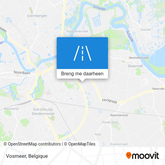 Vosmeer kaart