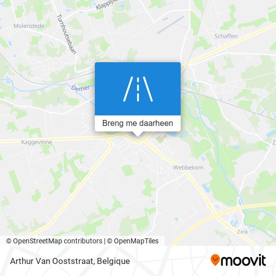 Arthur Van Ooststraat kaart