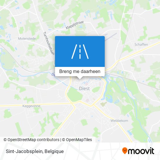 Sint-Jacobsplein kaart