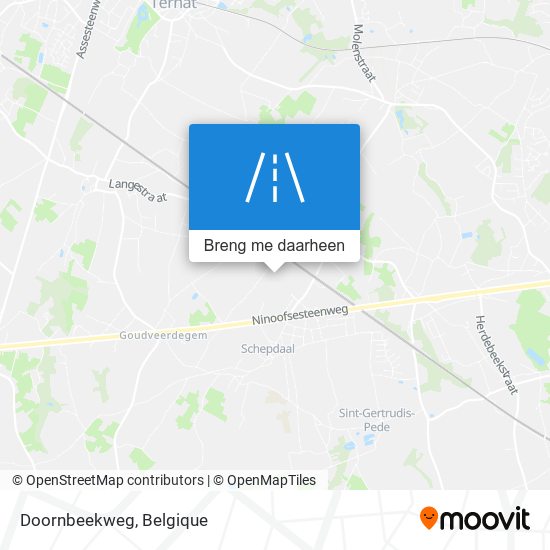 Doornbeekweg kaart