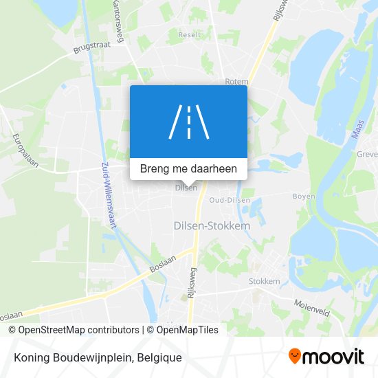 Koning Boudewijnplein kaart