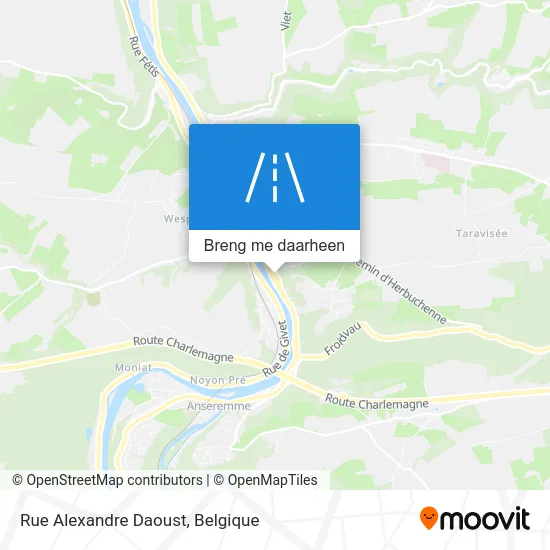 Rue Alexandre Daoust kaart