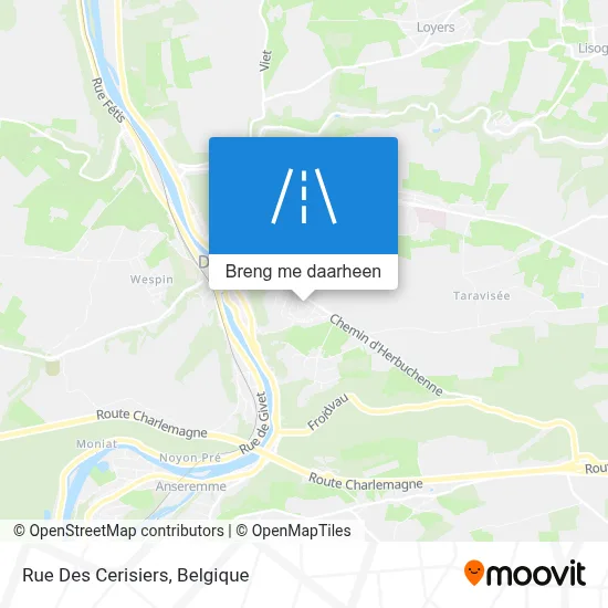 Rue Des Cerisiers kaart