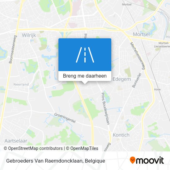 Gebroeders Van Raemdoncklaan kaart