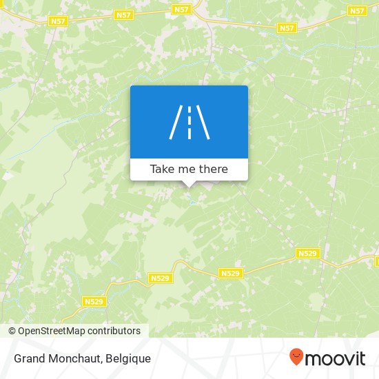 Grand Monchaut kaart