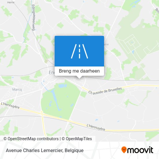 Avenue Charles Lemercier kaart
