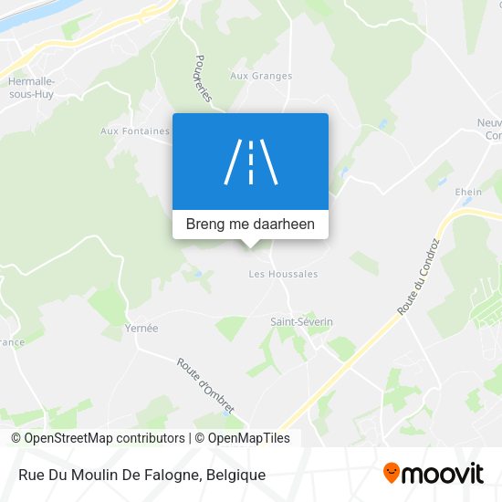 Rue Du Moulin De Falogne kaart