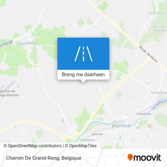 Chemin De Grand-Reng kaart