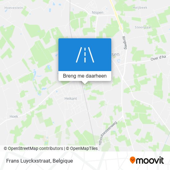 Frans Luyckxstraat kaart