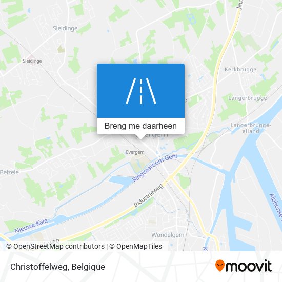 Christoffelweg kaart