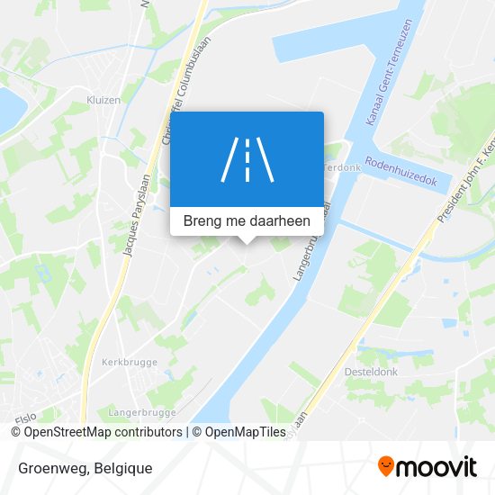 Groenweg kaart