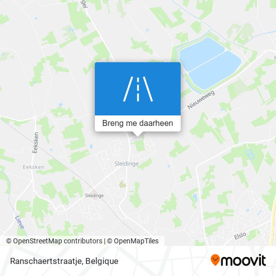 Ranschaertstraatje kaart