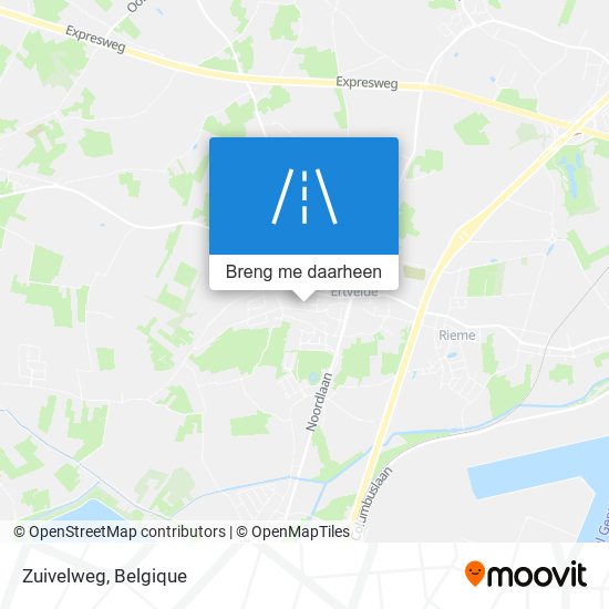 Zuivelweg kaart