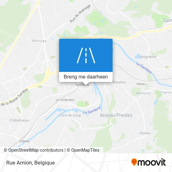Rue Amion kaart